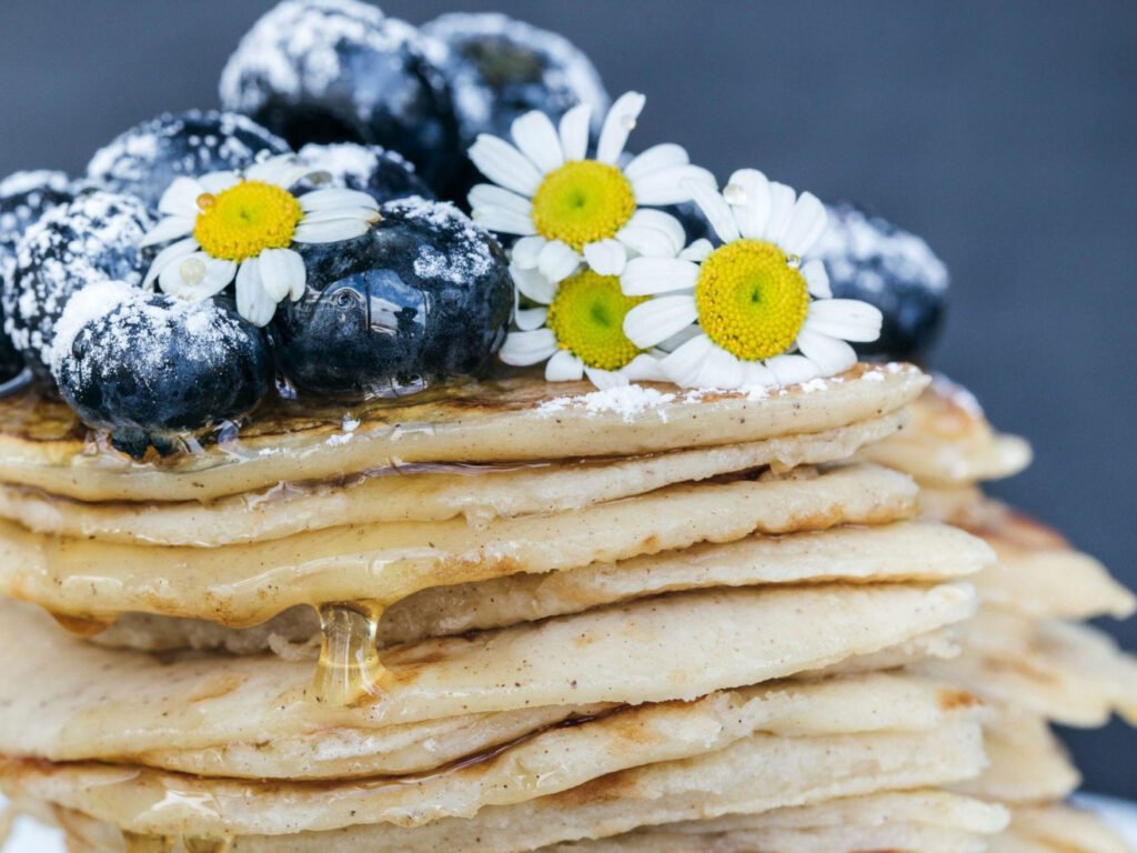 Blueberry Buttermilk Pancakes Blueberry Buttermilk Pancakes